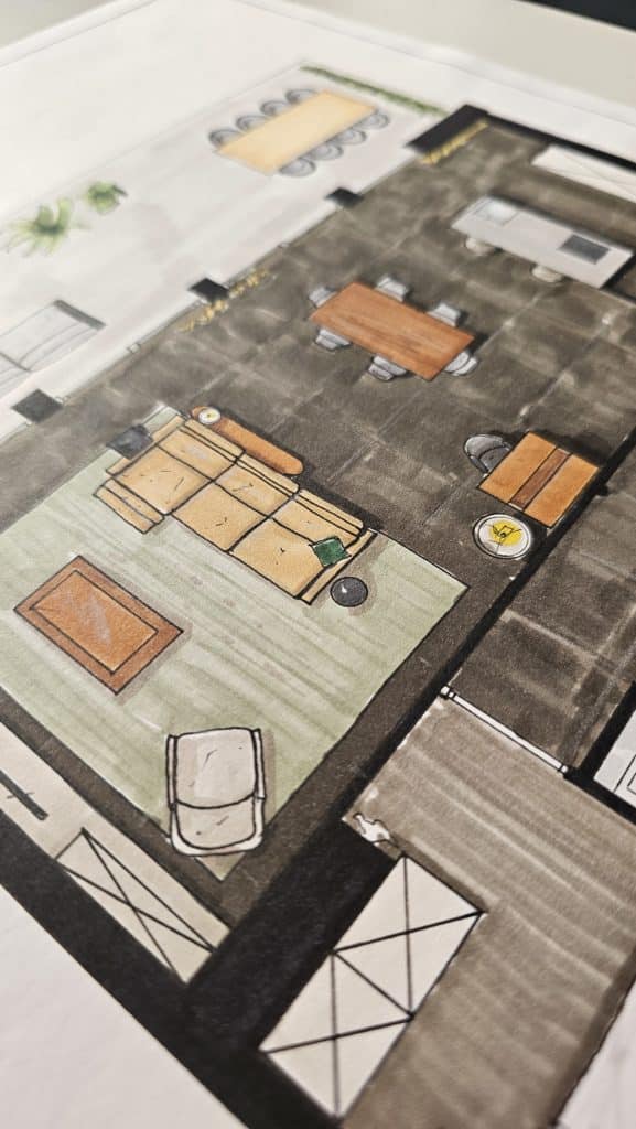 Interieurontwerp Rotterdam Hillegersberg met kleur