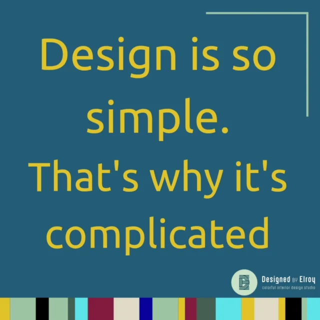 Zo simpel dat het moeilijk is, dat is design. Dat is hoe het inrichten van een huis, hotel, restaurant, winkel of praktijk is.

Waarom is het zo moeilijk?
Je bent er niet dagelijks mee bezig. Hoe weet je dan wat voor kleuren en meubels het beste uit gaan komen? Hoe je die ruimte het beste in kan delen.

Een andere factor die ik enorm vaak zie is: 'Jij weet niet met je huis te "praten".'

Ik zie enorm veel huizen en ik zie dat zowel indeling als kleurgebruik, verlichting en materiaalkeuzes niet kloppen omdat het niet goed gebruikt wordt met wat het huis en de ruimte ons vertellen. Want als je naar het huis luistert en de vormen volgt, is design helemaal niet zo moeilijk.
Je moet maar net weten hoe je naar een ruimte moet luisteren.

Spreek jij nu geen 'huis', 'hotel' of 'restaurant'? Geen zorgen, ik spreek dit wel. Laat mij die ruimtes omtoveren tot een kleurrijk en natuurlijk kloppend geheel!

Wie ben ik?
Ik ben Elroy, interieurontwerper en gespecialiseerd in hoe wij kleur beleven. Ik adviseer, ontwerp en realiseer kleurrijke interieurs met een modern en vintage randje voor bij je thuis, voor horeca en voor retail en praktijken.